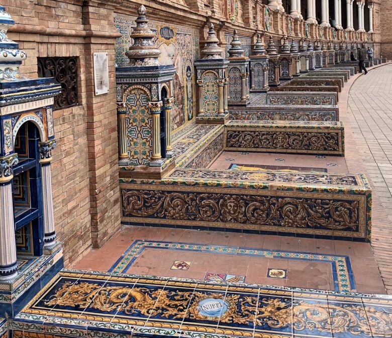Spanyolország Sevilla Plaza de Espana